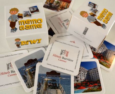 Personalized Memory Game 'Hotel'